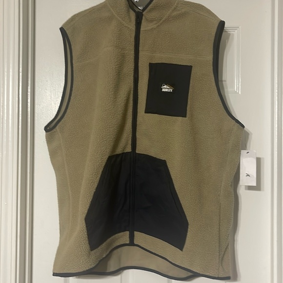 NWT Hurley midland burrito zip vest XXL - Picture 2 of 10